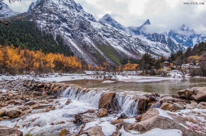 四川毕棚沟风景图片大全