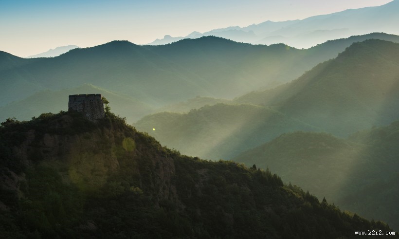秀美金山岭长城风景图片大全