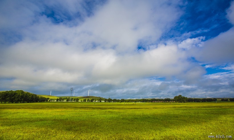 河北张北草原风景图片