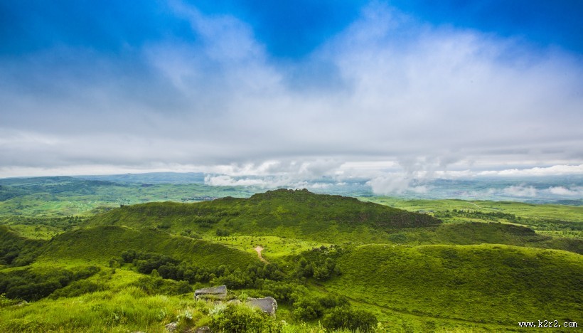 河北张北草原风景图片