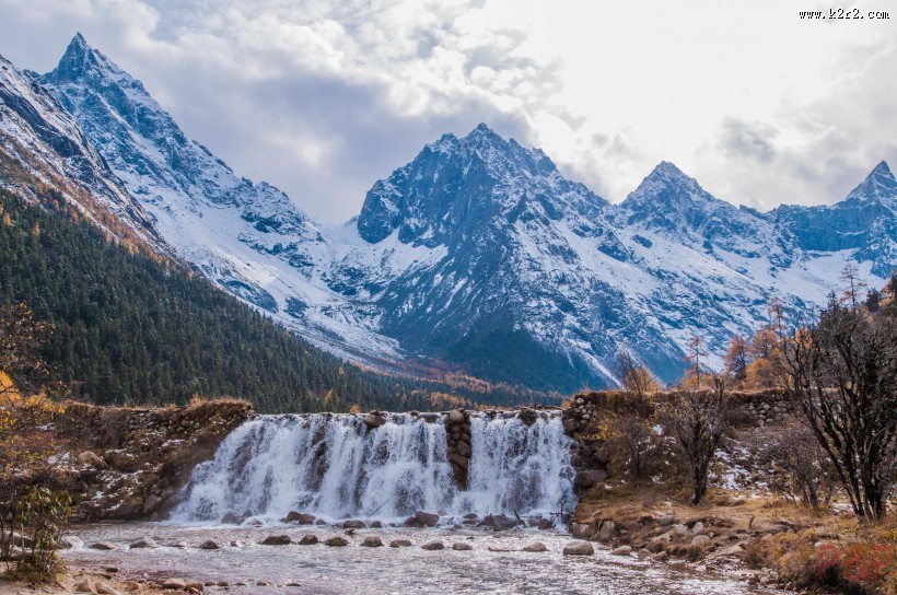 四川毕棚沟风景图片