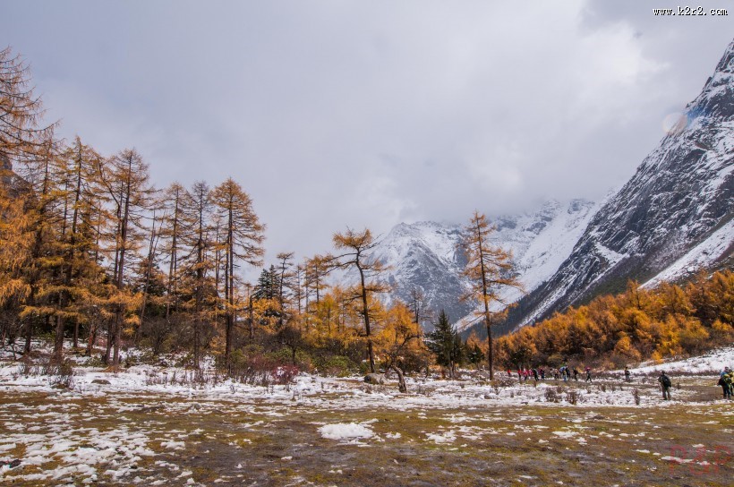 四川毕棚沟风景图片