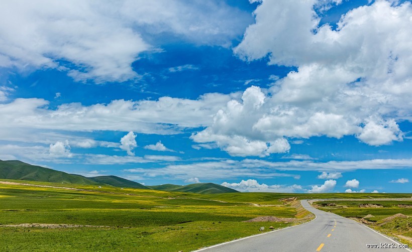 甘肃甘南草原风景图片