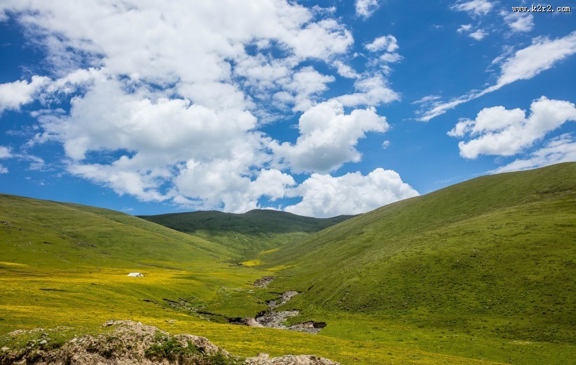 甘肃甘南草原风景图片