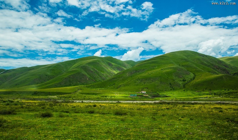 甘肃甘南草原风景图片