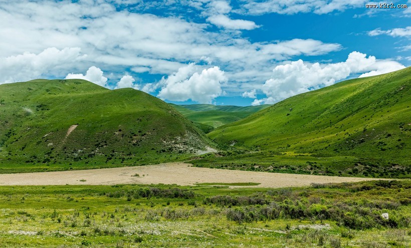 甘肃甘南草原风景图片