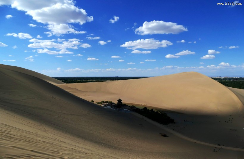 甘肃鸣沙山风景图片大全