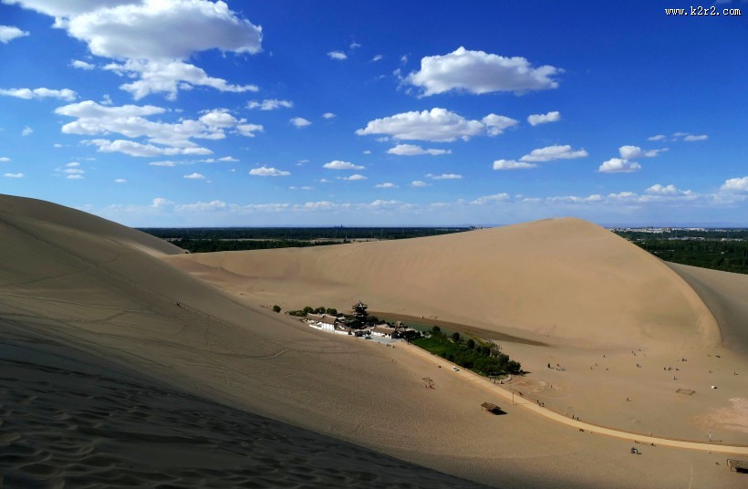 甘肃鸣沙山风景图片大全