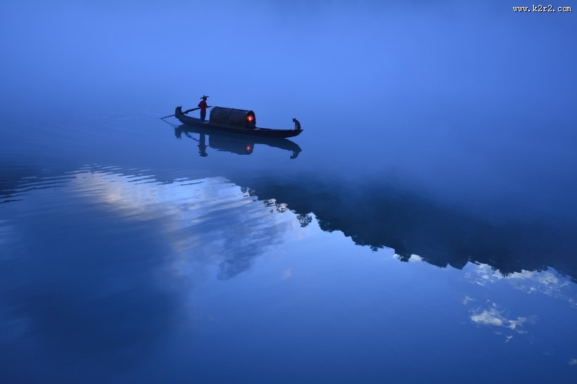 湖南资兴小东江风景图片