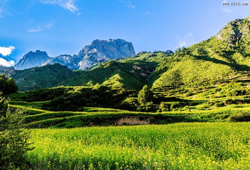 甘肃扎尕那风景图片