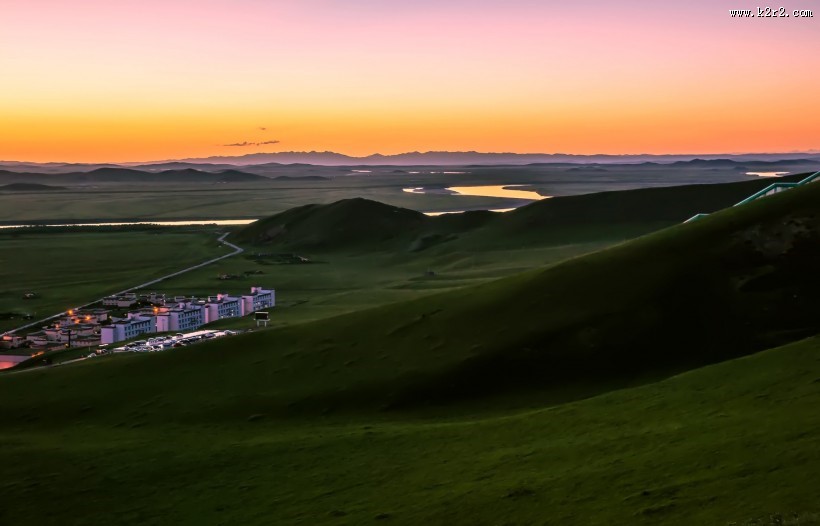 九曲黄河第一湾风景图片