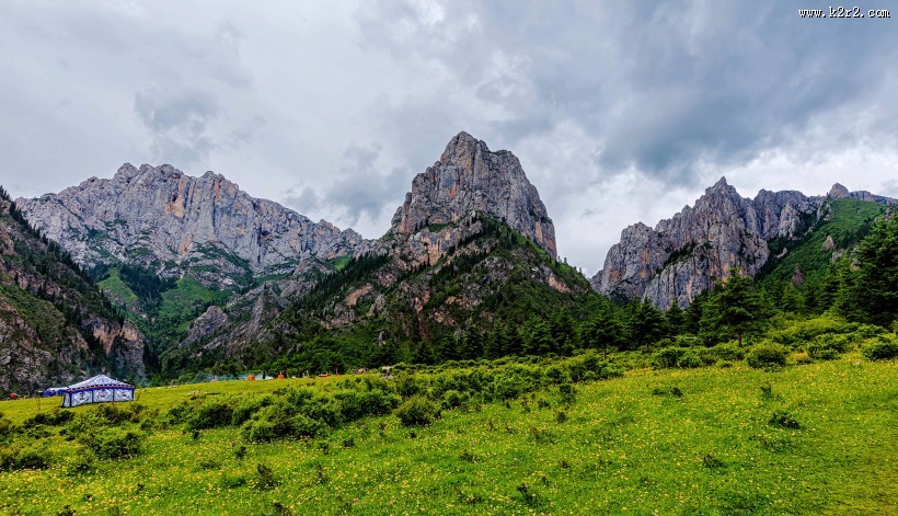 甘肃扎尕那风景图片大全