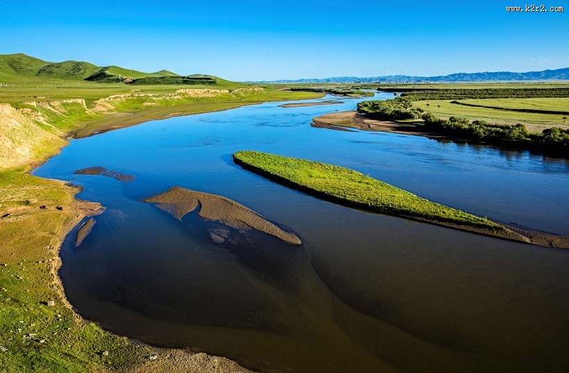 九曲黄河第一湾风景图片大全