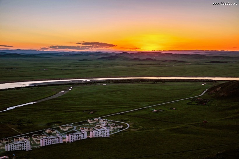 九曲黄河第一湾风景图片大全