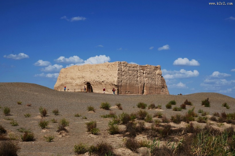 甘肃敦煌玉门关风景图片