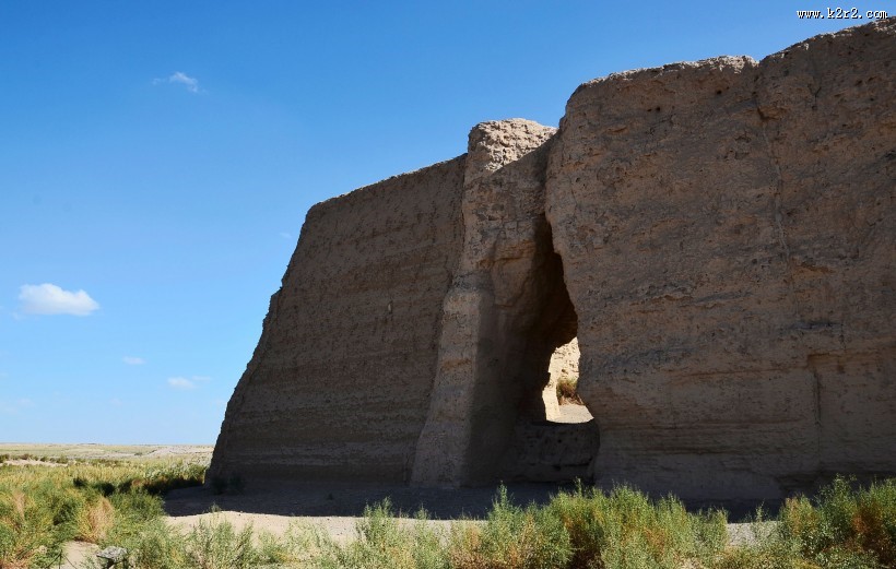 甘肃敦煌玉门关风景图片