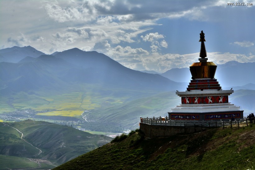 青海祁连卓尔山风景图片
