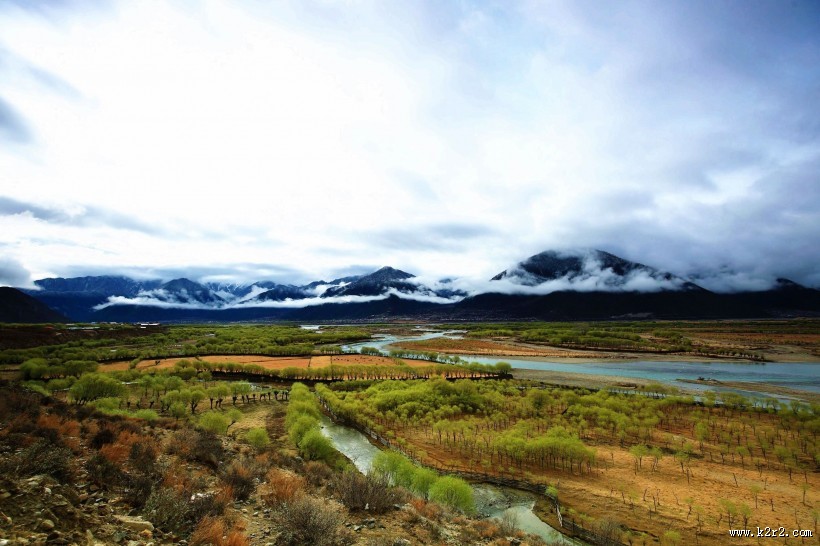 西藏尼洋河风景图片大全