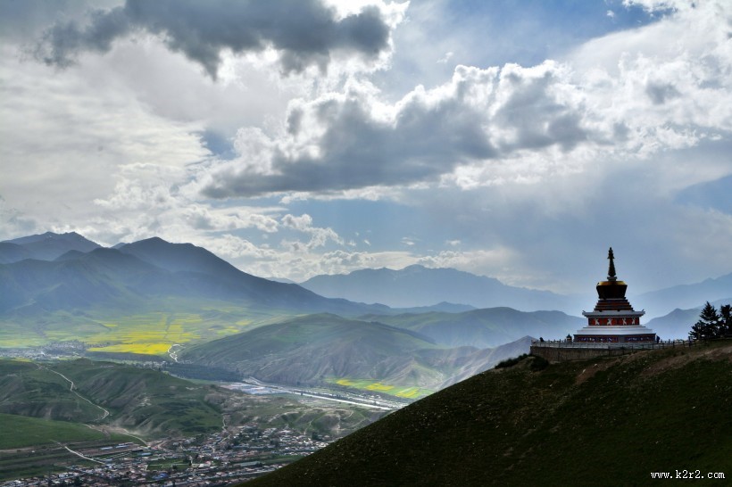青海祁连卓尔山风景图片大全