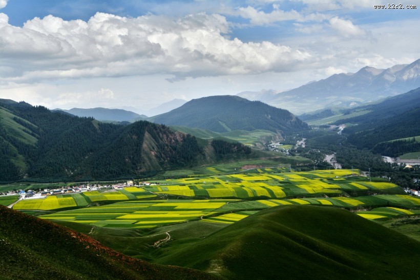 青海祁连卓尔山风景图片大全