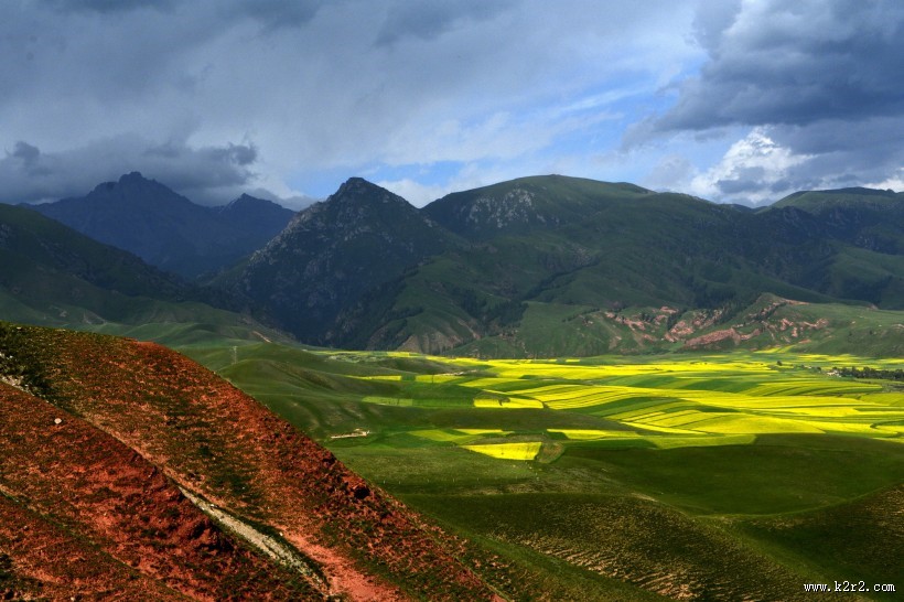 青海祁连卓尔山风景图片大全