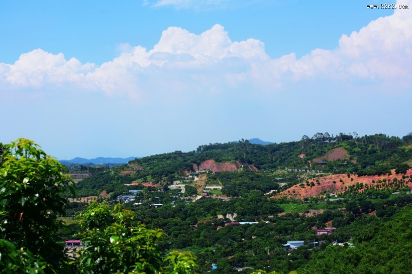 广东东莞水濂山风景图片大全