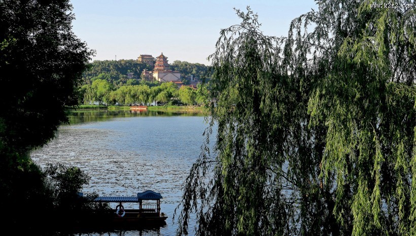 颐和园西堤风景图片