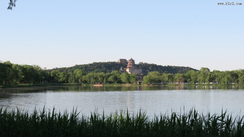 颐和园西堤风景图片