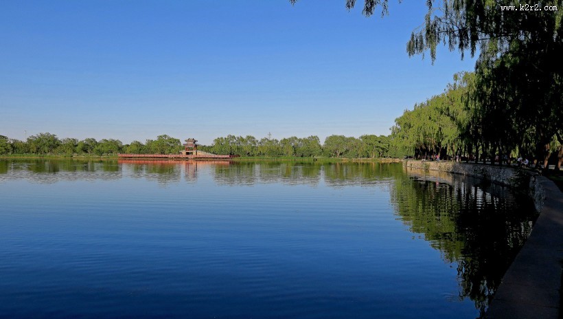 颐和园西堤风景图片