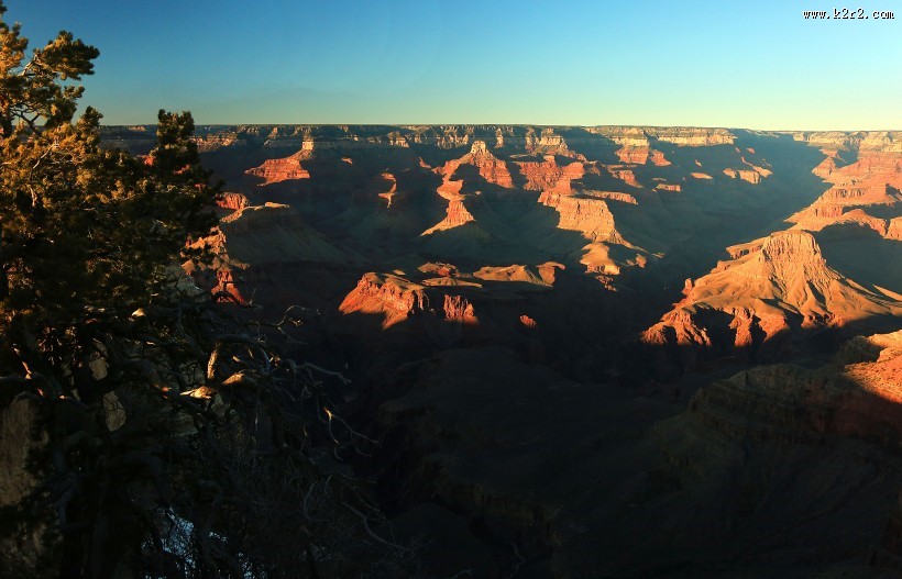 美国科罗拉多大峡谷风景图片大全