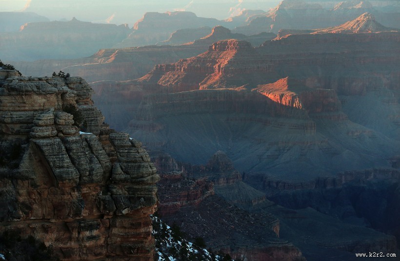 美国科罗拉多大峡谷风景图片大全