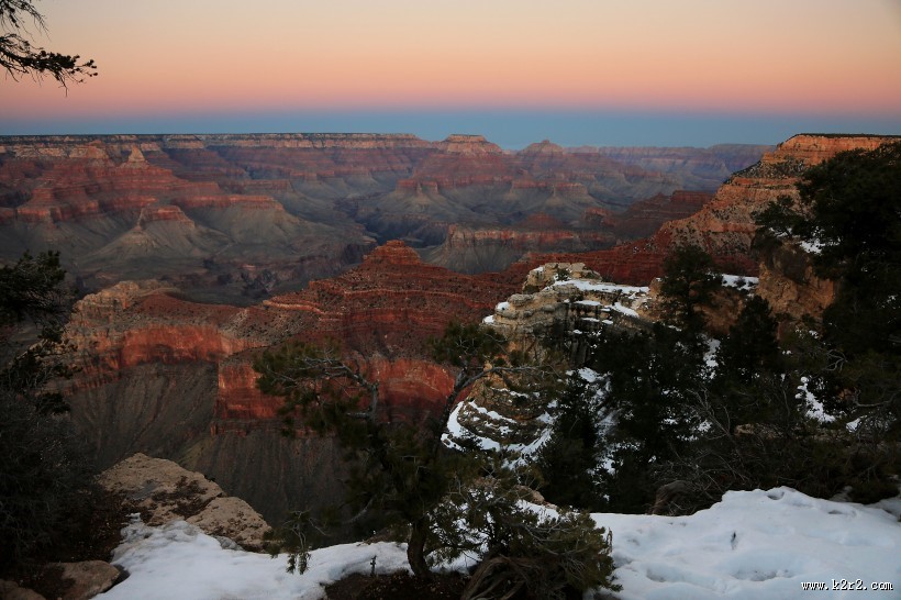 美国科罗拉多大峡谷风景图片大全