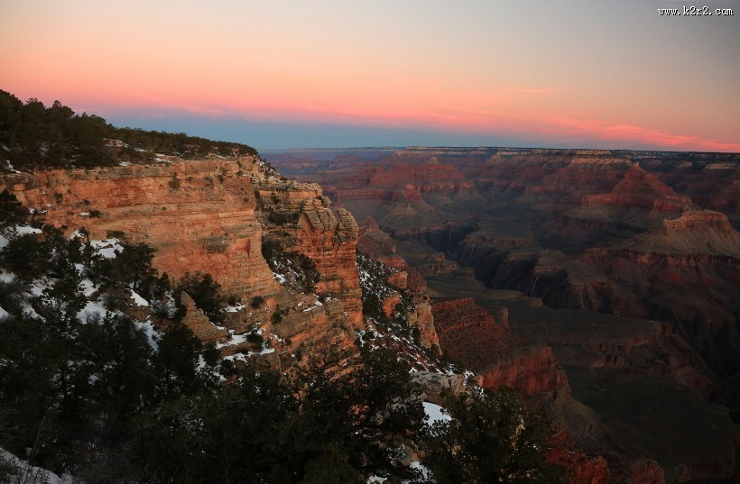 美国科罗拉多大峡谷风景图片大全
