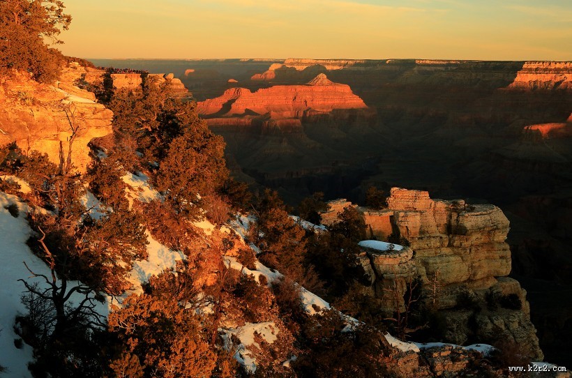 美国科罗拉多大峡谷风景图片大全