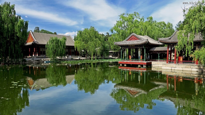 颐和园中园谐趣园风景图片