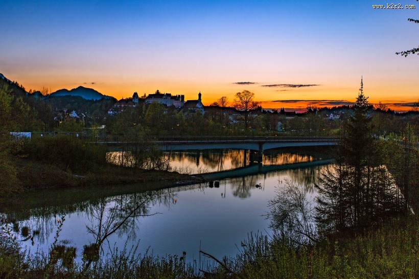 徳国施万高风景图片