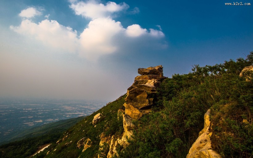 河南始祖山风景图片