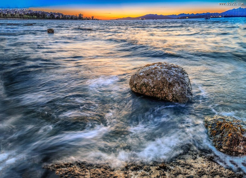 温哥华海滩风景图片大全