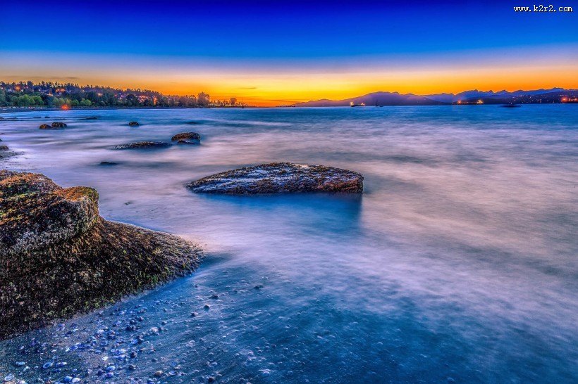 温哥华海滩风景图片大全