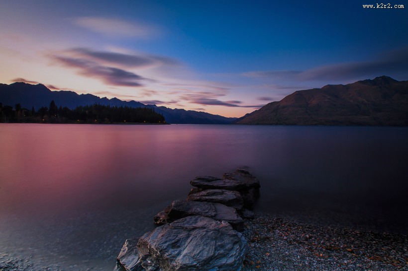 新西兰南岛风景图片大全