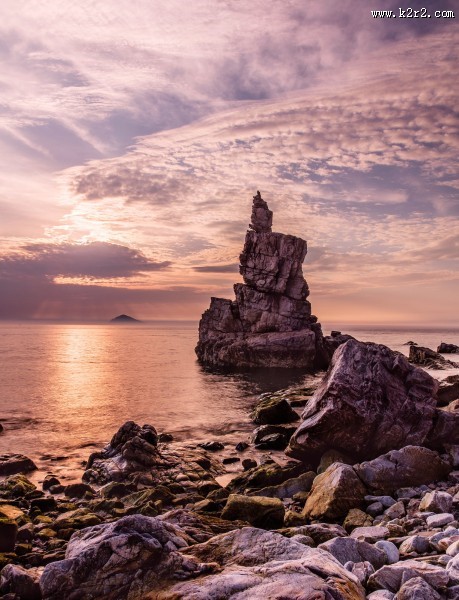 夏天西湖嘴风景图片