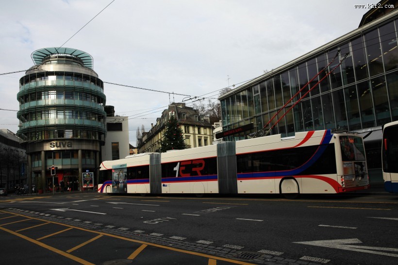 瑞士小镇琉森风景图片