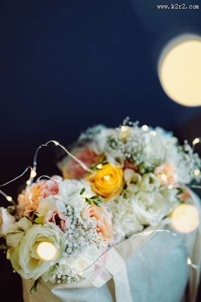 唯美的花束图片