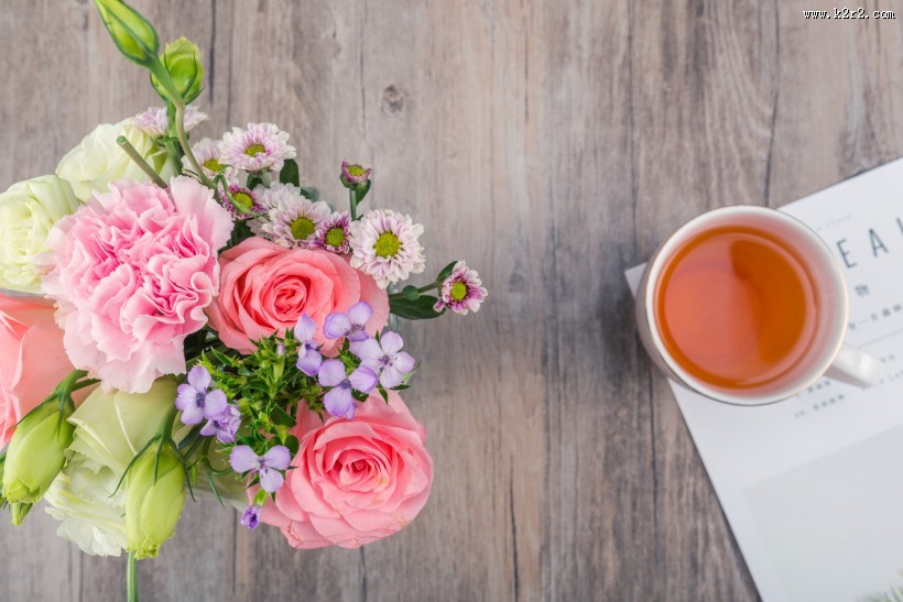 美丽的鲜花花束图片