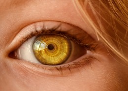 美女的眼睛特写图片