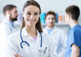 笑容很漂亮的美女医生图片