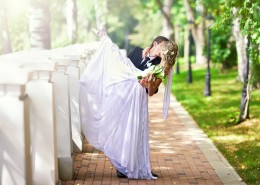 唯美婚纱照图片