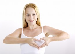 心形和女人图片