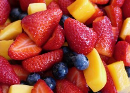 新鲜好吃的水果沙拉图片大全