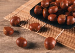 美味好吃的板栗图片